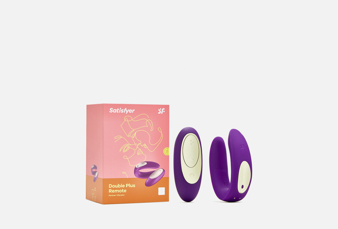 Изображение товара Вибромассажер для пар Satisfyer Partner Plus Remote с 10 режимами