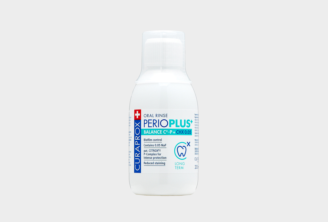 Жидкость-ополаскиватель CURAPROX Perio Plus Balance CHX 0.05% 1 шт