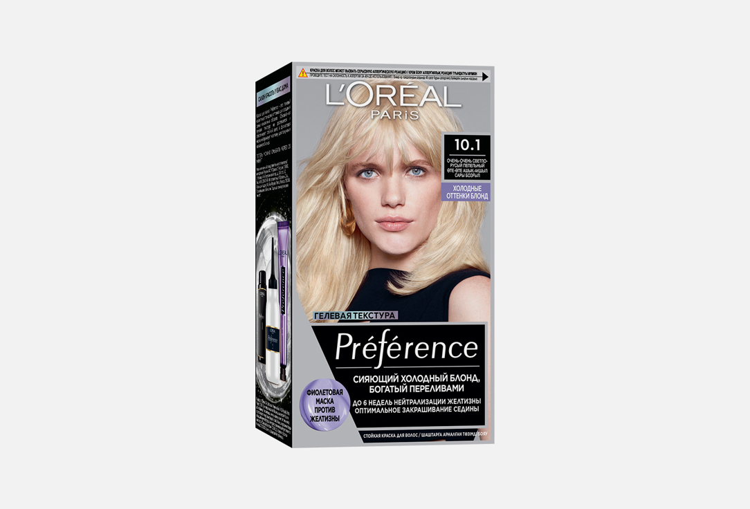 Изображение товара Стойкая крем-краска для волос L'Oreal Paris Préférence Cool Blondes