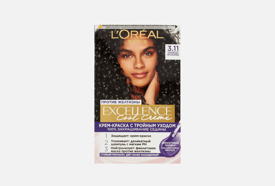 Изображение товара Краска-уход для волос L'Oreal Paris excellence cool creme