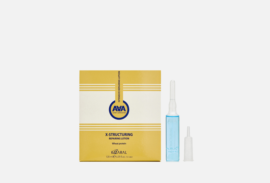 Изображение товара Лосьон для сильно поврежденных волос с пшеничными протеинами восстанавливающий Kaaral X-Structuring Repairing Lotion