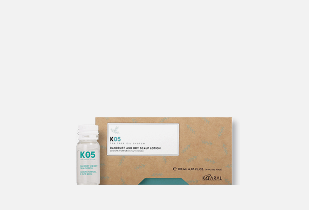 Изображение товара Лосьон против перхоти Kaaral К05 Dandruff Removing Intense Treatment