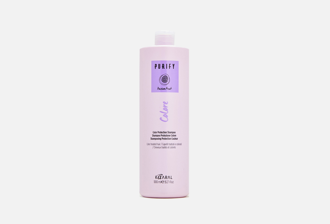 Шампунь для окрашенных волос на основе фруктовых кислот ежевик KAARAL Purify Colore Shampoo 1000 мл фото