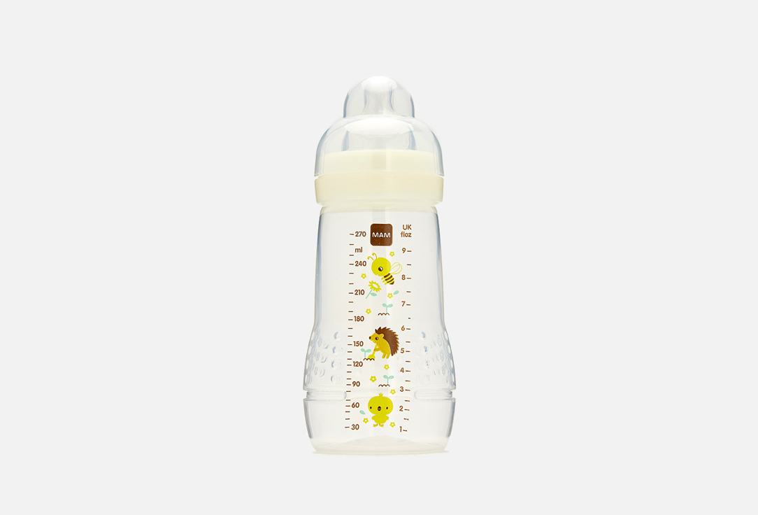 Бутылочка для кормления 2+ месяцев MAM Easy Active beige 