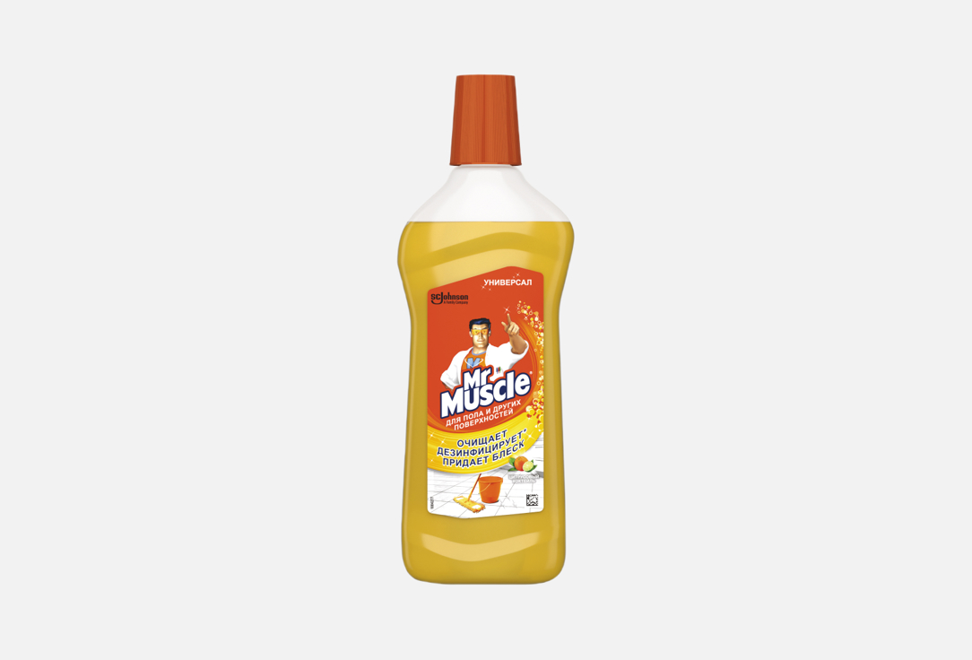 Чистящее средство MR MUSCLE Цитрусовый коктейль 500 мл чистящее средство для стёкол mr muscle после дождя 500 мл
