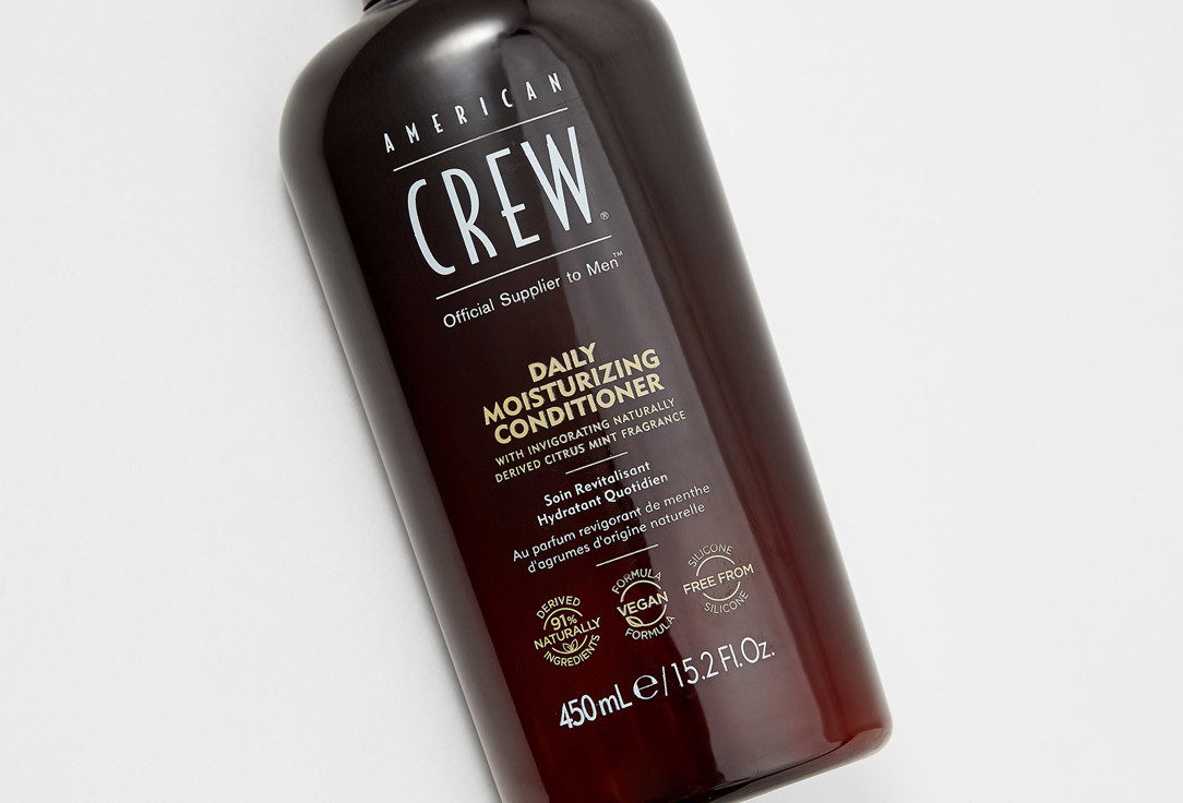 

Ежедневный увлажняющий шампунь AMERICAN CREW, DAILY DEEP MOIST SHAMPOO 450 мл