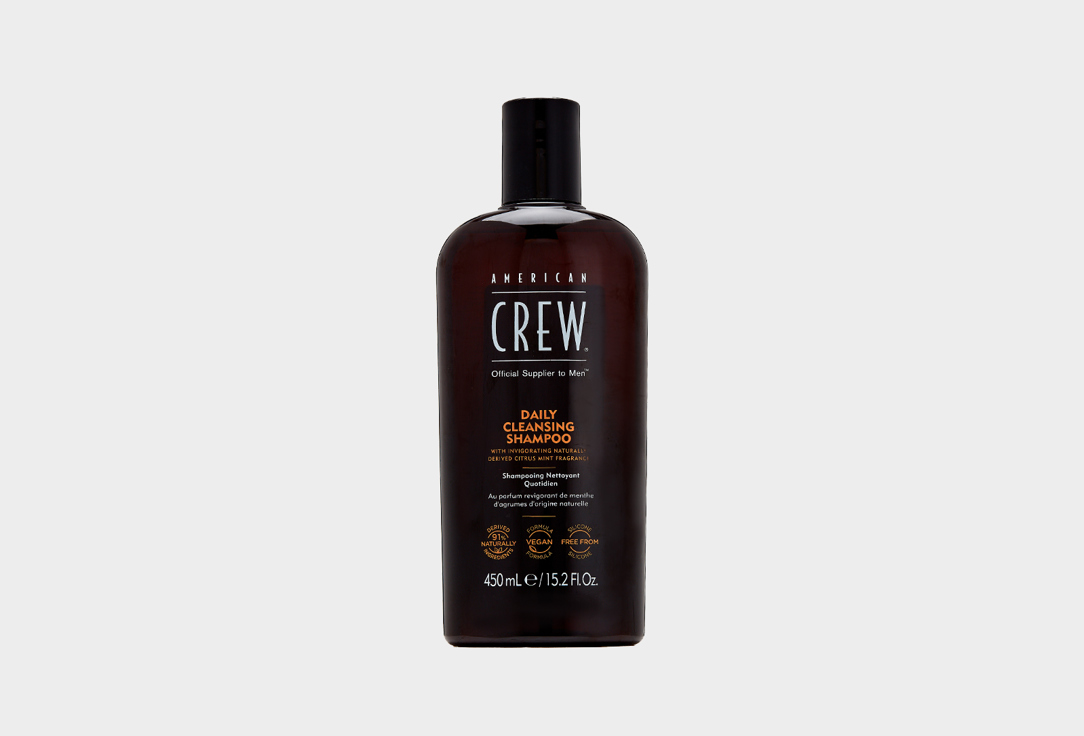 Ежедневный очищающий шампунь AMERICAN CREW Daily Cleansing Shampoo 450 мл ежедневный шампунь для седых волос american