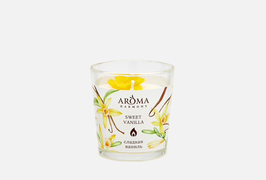 Ароматическая свеча Aroma harmony Sweet Vanilla 