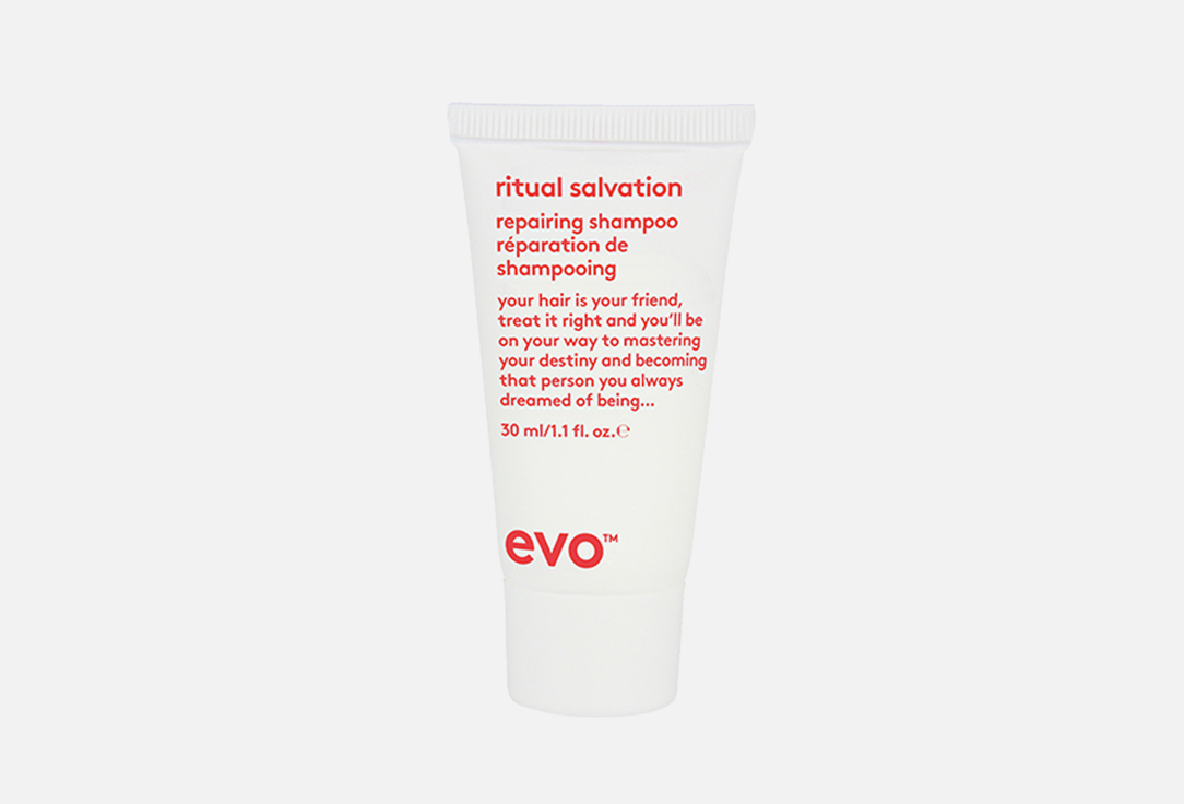Изображение товара шампунь для окрашенных волос (мини-формат) EVO ritual salvation repairing shampoo (travel)