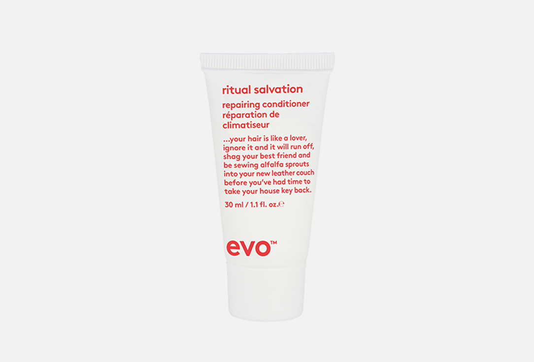 Изображение товара кондиционер для окрашенных волос (мини-формат) EVO ritual salvation repairing conditioner (travel)