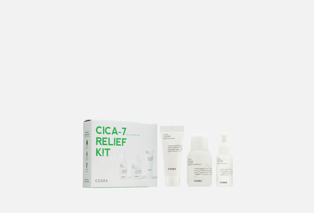 Набор для ухода за чувствительной кожей COSRX Pure Fit Trial Kit 
