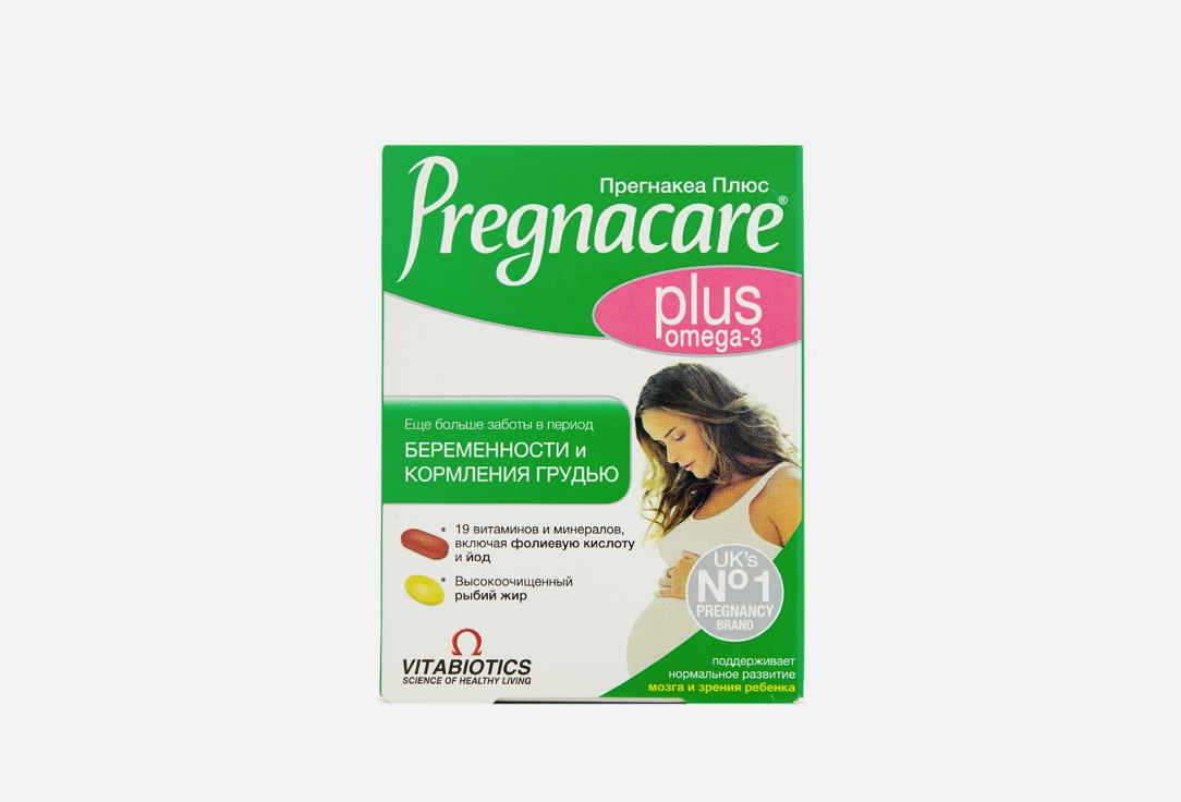 бад для женского здоровья VITABIOTICS Pregnacare Plus магний, витамин c 56 шт