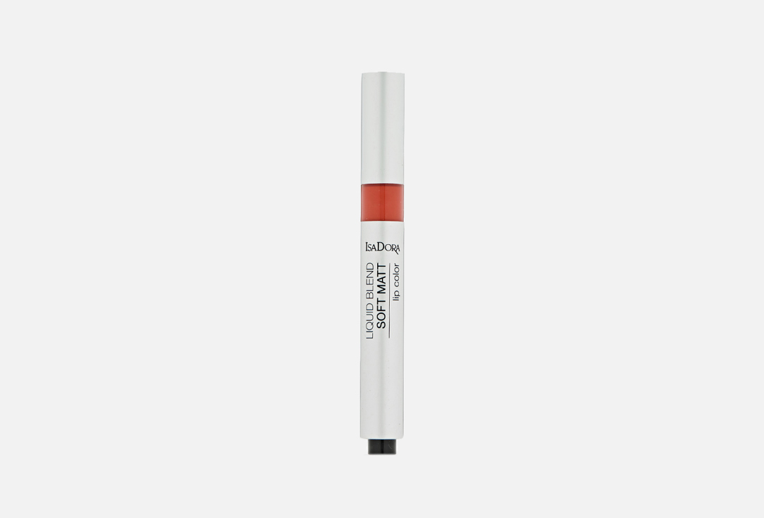 Помада для губ жидкая матовая ISADORA Liquid Blend Soft Matt Lip Color 3 мл isadora помада perfect matt lipstick 15 для губ матовая 4 5г