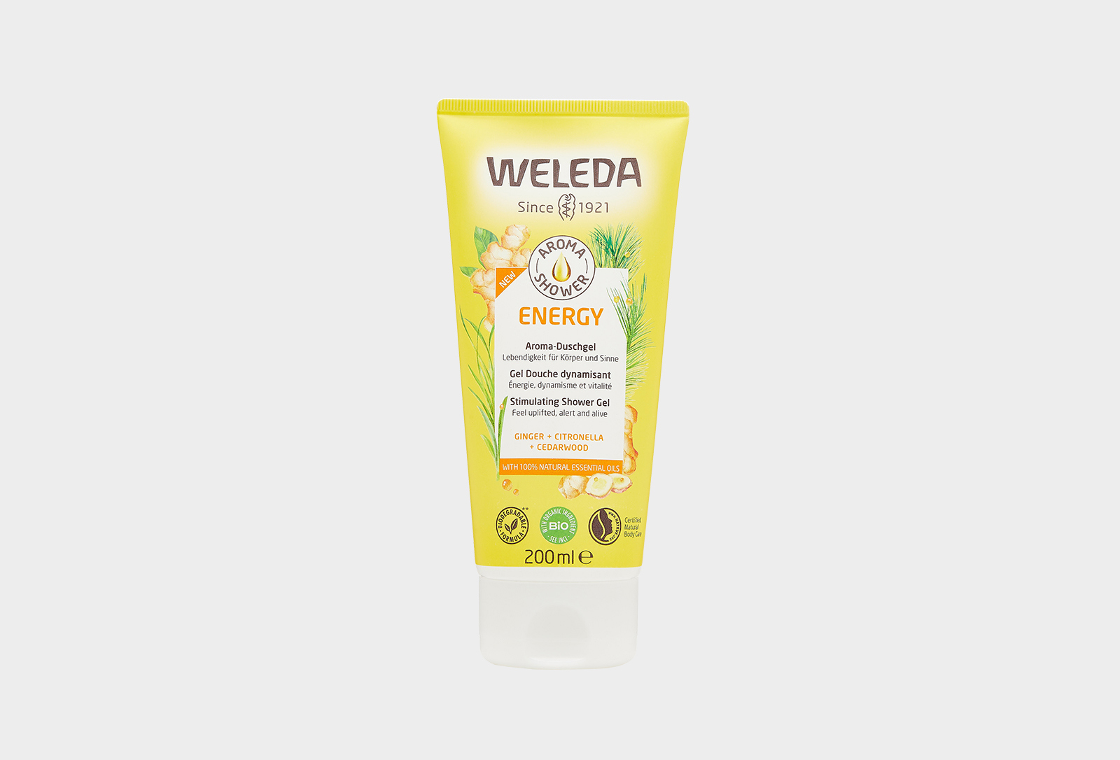 Weleda Гель для душа Energy 200 мл — купить в Минске