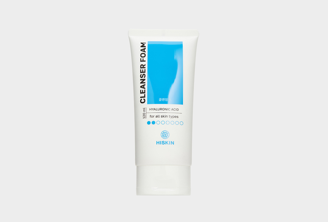 Изображение товара Пенка для умывания с гиалуроновой кислотой HISKIN Cleanser Foam with Hyaluronic Acid