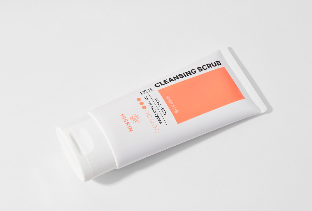 HISKIN Скраб для умывания с коллагеном  Cleansing Scrub with Collagen 