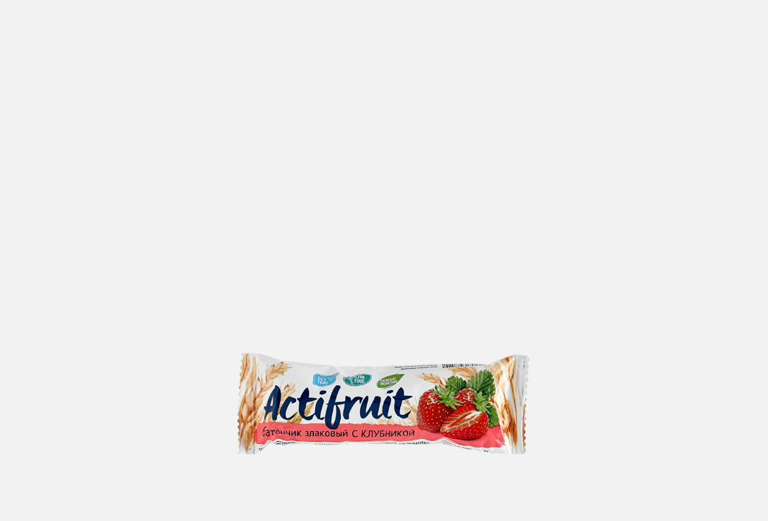 

злаковый Батончик ACTIFRUIT, С клубникой 24 г