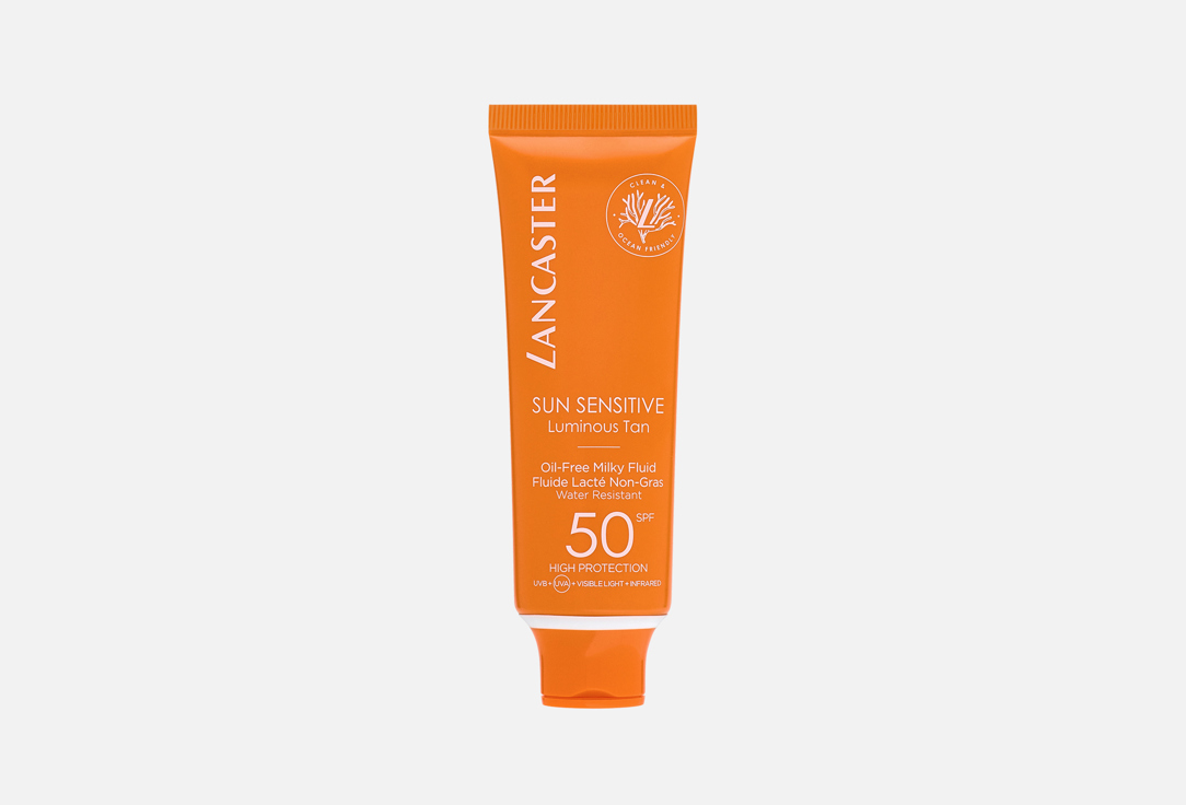 Изображение товара нежный крем для лица SPF50 LANCASTER Sun Sensitive Luminous Tan