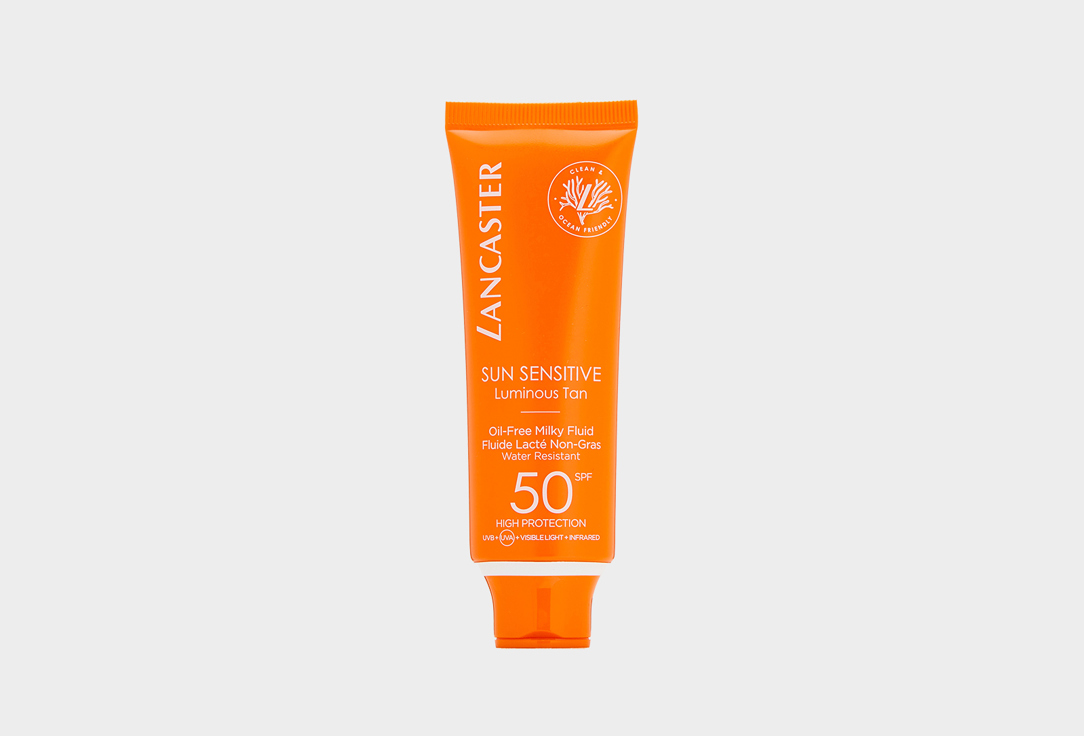 Изображение товара Нежный крем для лица Lancaster Sun Sensitive SPF50 50 мл защитный увлажняющий