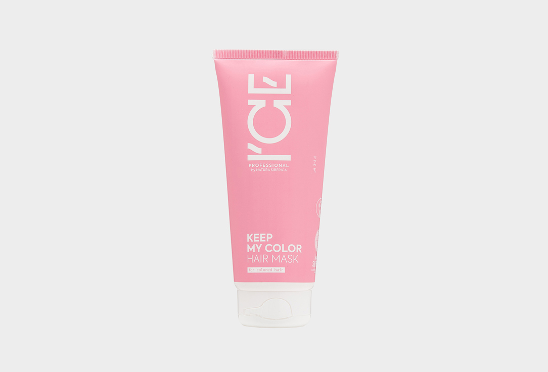 Изображение товара Маска для окрашенных волос ICE by NATURA SIBERICA KEEP MY COLOR 200 мл для восстановления и защиты
