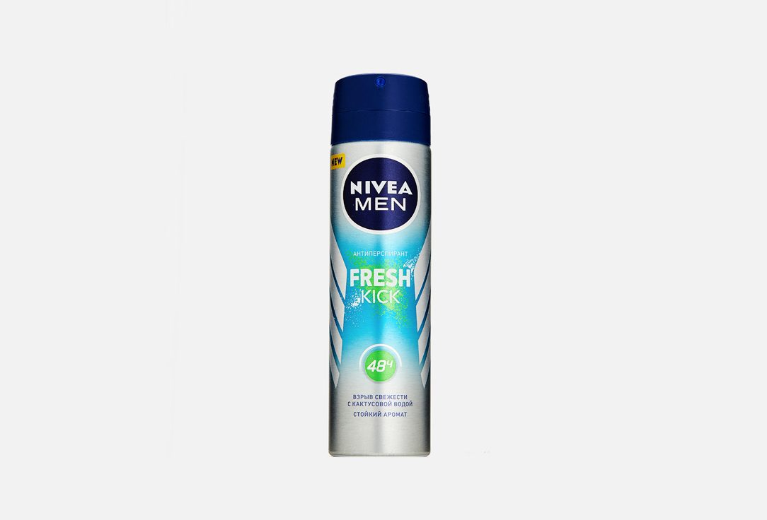 Дезодорант-антиперспирант спрей эффект свежести NIVEA Men Fresh Kick 150 мл цена и фото
