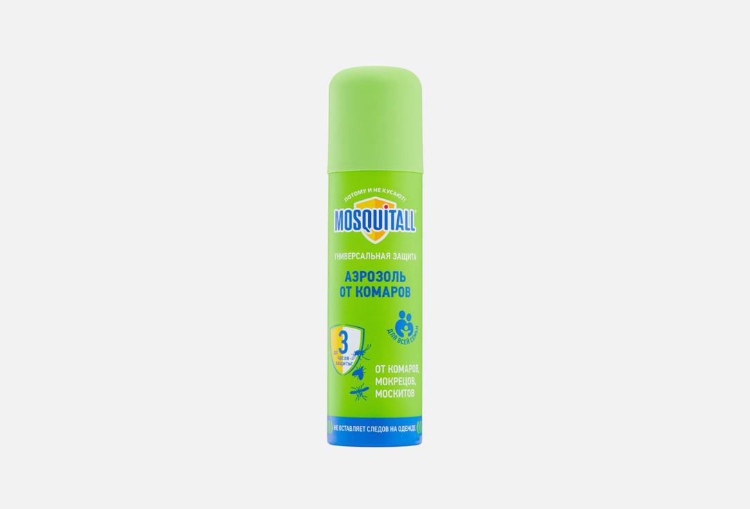 

Аэрозоль MOSQUITALL, От комаров 1 шт