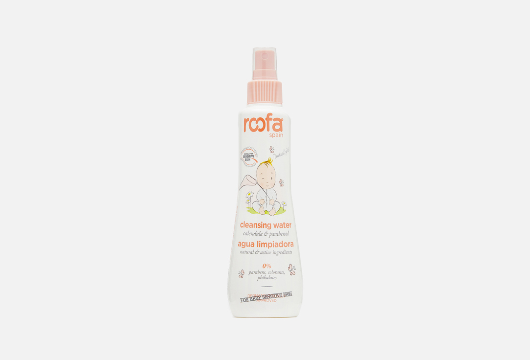 

Детская очищающая вода ROOFA SPAIN, BABY Basic Line With Calendula & Panthenol 1 шт