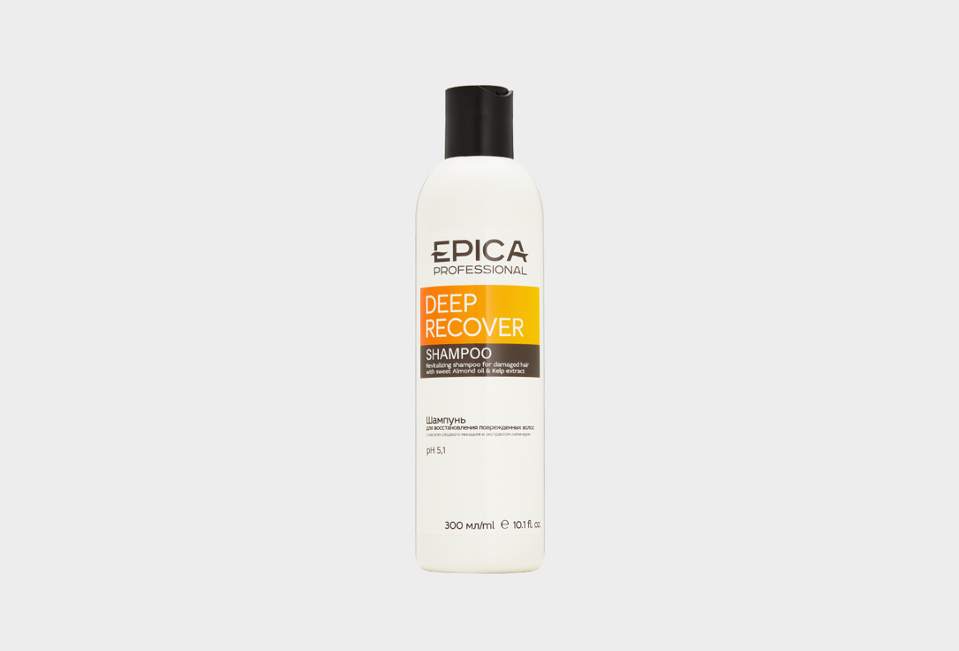 Шампунь для поврежденных волос EPICA Professional shampoo for damaged hair DEEP RECOVER  