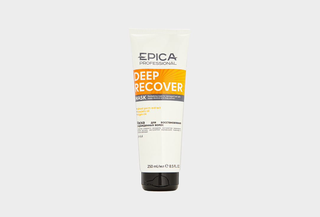 Маска для восстановления поврежденных волос EPICA Professional mask for damaged hair DEEP RECOVER 