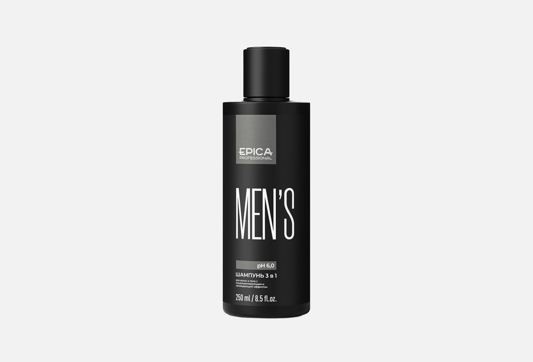 Hair&bodywash 3 in 1 MEN`S 250 мл