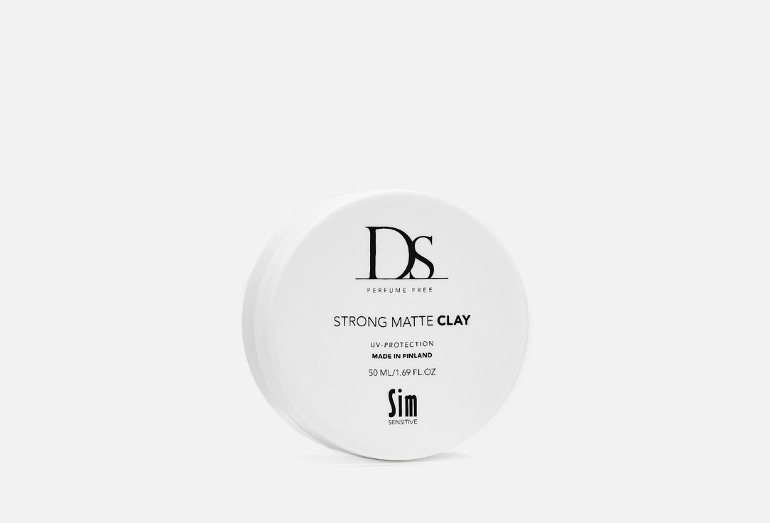Воск для укладки волос сильной фиксации Ds Perfume Free Strong Matte Clay 