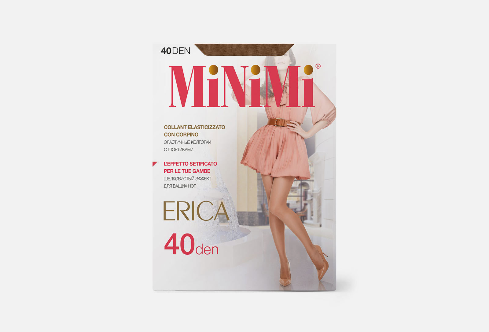 MiNiMi Колготки ERICA 40 DEN Daino 4 — купить, цена в Москве