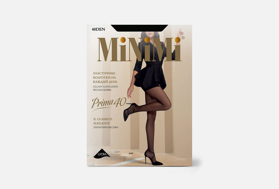 Изображение товара Колготки MiNiMi PRIMA Nero, 40 den