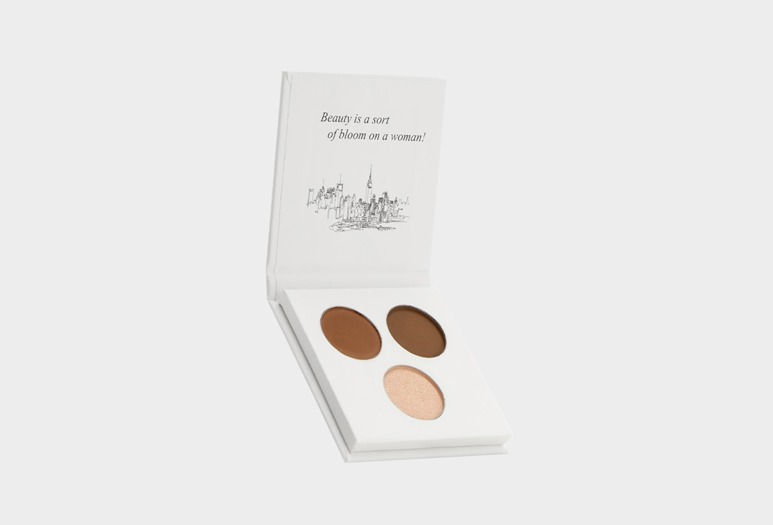 Палетка для моделирования бровей LANDA BRANDA Brow modeling pallet 9 г