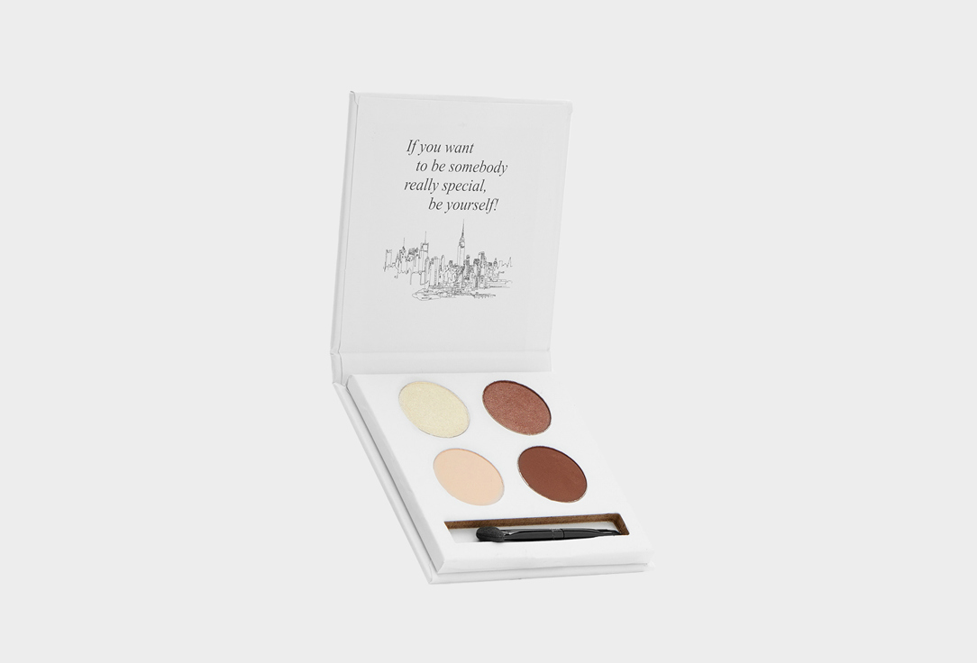 

Палетка теней для век LANDA BRANDA, Коричневый, 4 colors 8 г