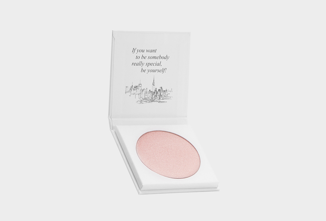 Компактная пудра-хайлайтер  Landa Branda Luminous Skin pink pearls
