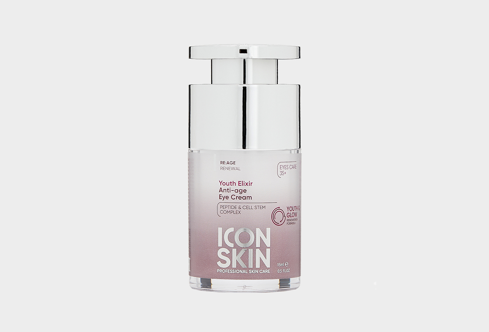 ICON SKIN Крем для глаз омолаживающий с пептидами и стволовыми клетками ...