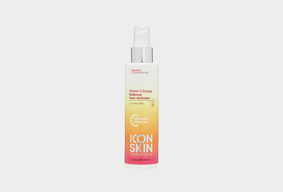 Тоник-активатор для сияния кожи ICON SKIN Vitamin C Energy 150 мл тоник активатор очищающий ultra skin icon skin 150мл