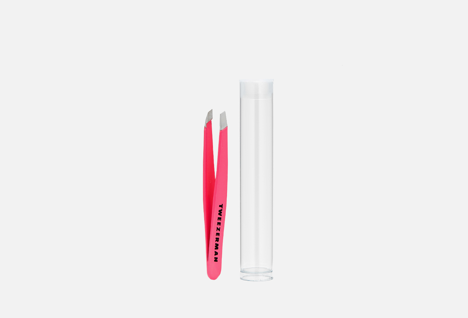 TWEEZERMAN Мини-пинцет скошенный FLAMINGO 1 шт — купить, цена в Москве