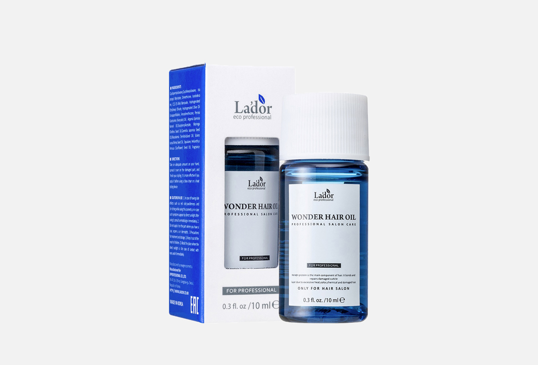 Изображение товара Увлажняющее масло для восстановления блеска волос Lador Wonder Hair Oil