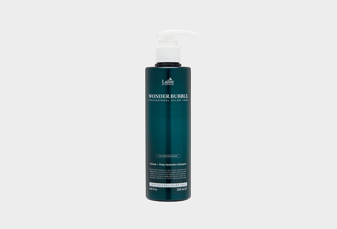 Увлажняющий шампунь для объема волос LADOR Wonder Bubble Shampoo 250 мл