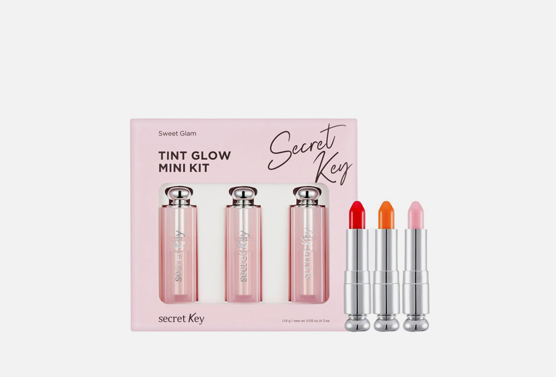 

Набор мини-тинтов SECRET KEY, Sweet Glam Tint Glow Mini Kit 3 шт