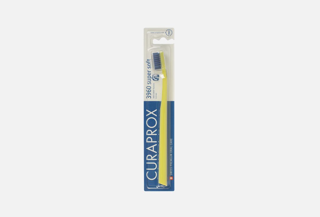 цена Зубная щетка CURAPROX Supersoft CS3960 yellow 1 шт