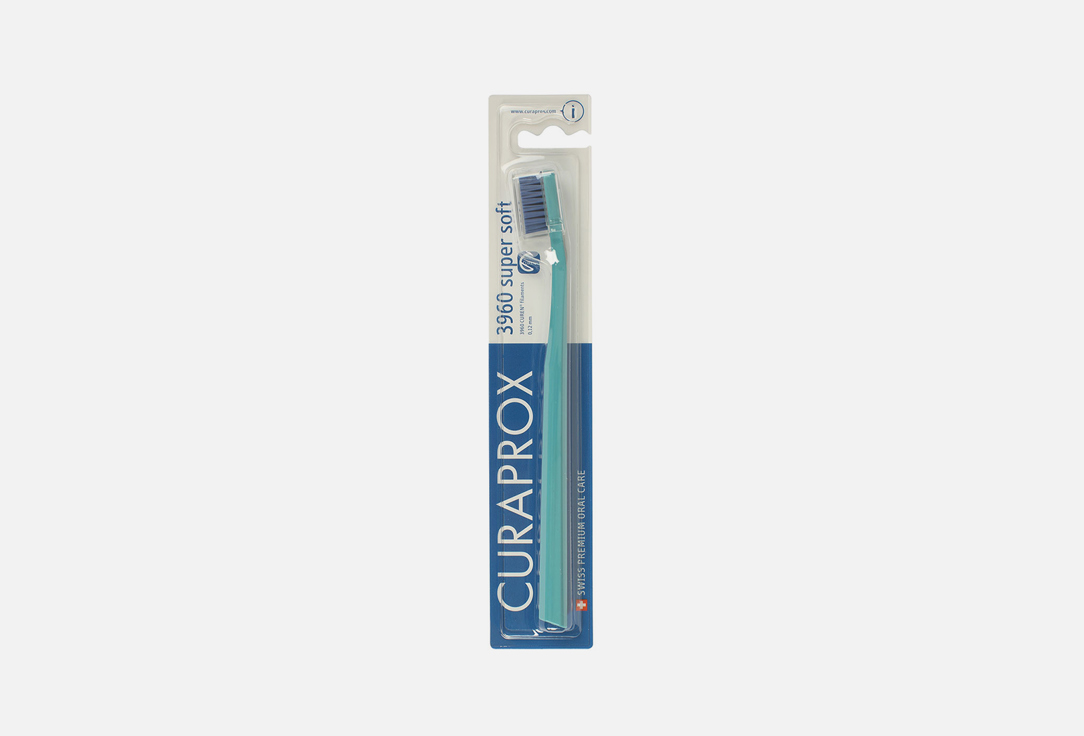 Зубная щетка CURAPROX Supersoft CS3960 green 1 шт зубная щетка curaprox supersoft cs3960 blue 1 шт