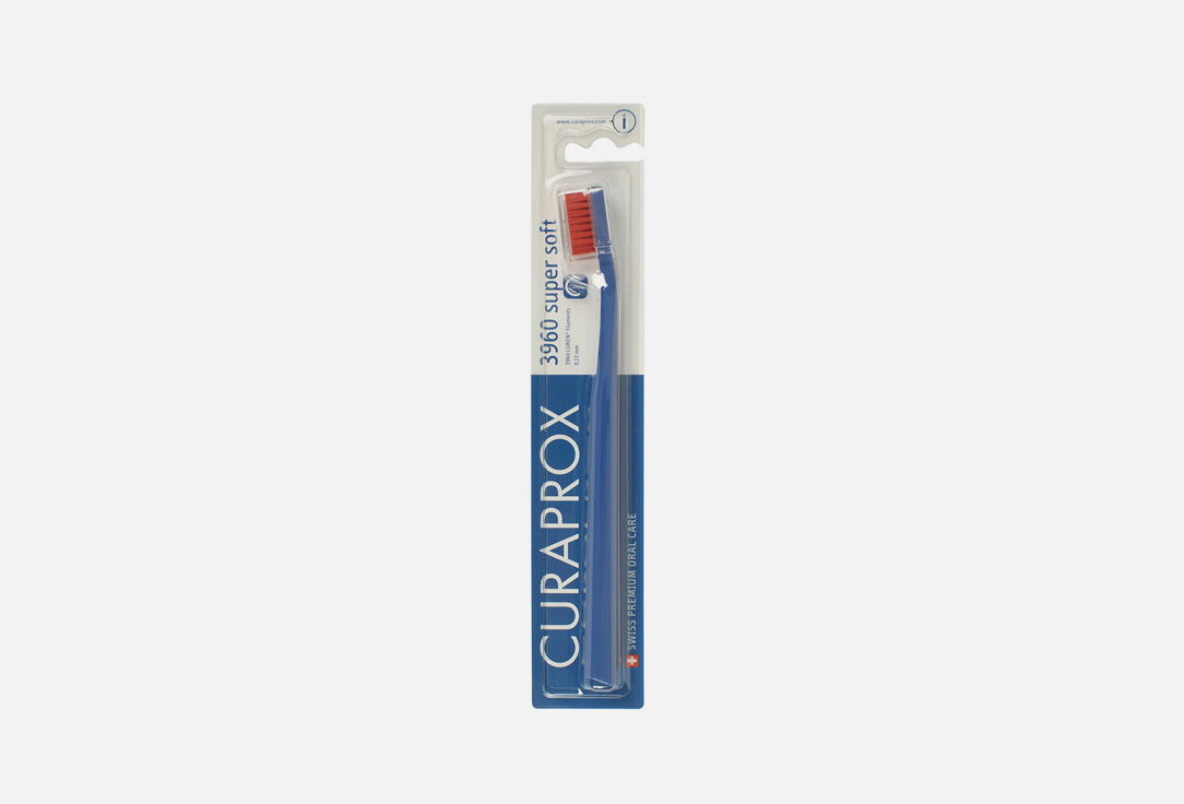 Зубная щетка CURAPROX Supersoft CS3960 dark blue 1 шт зубная щетка темно синяя curaprox ultrasoft d 0 10мм 1 шт