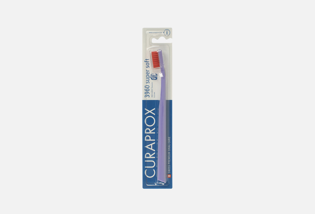 Зубная щетка CURAPROX Supersoft CS3960 purple 1 шт зубная щетка curaprox supersoft cs3960 blue 1 шт