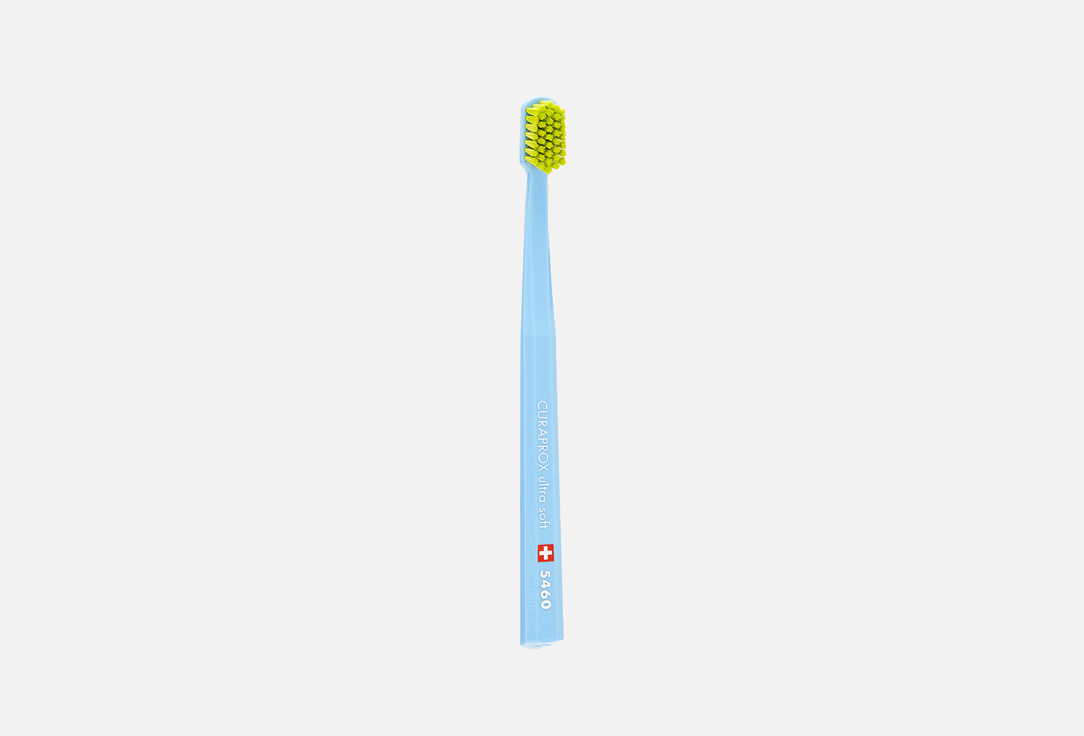 Зубная щетка, голубая CURAPROX Ultrasoft d 0,10мм 1 шт зубная щетка темно синяя curaprox ultrasoft d 0 10мм 1 шт
