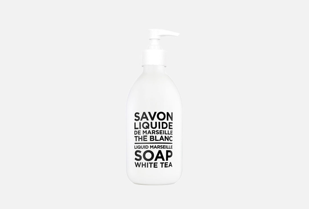 Жидкое мыло для рук и тела COMPAGNIE DE PROVENCE THE BLANC WHITE TEA 300 мл кусковое мыло для тела savon corps the blanc 100г