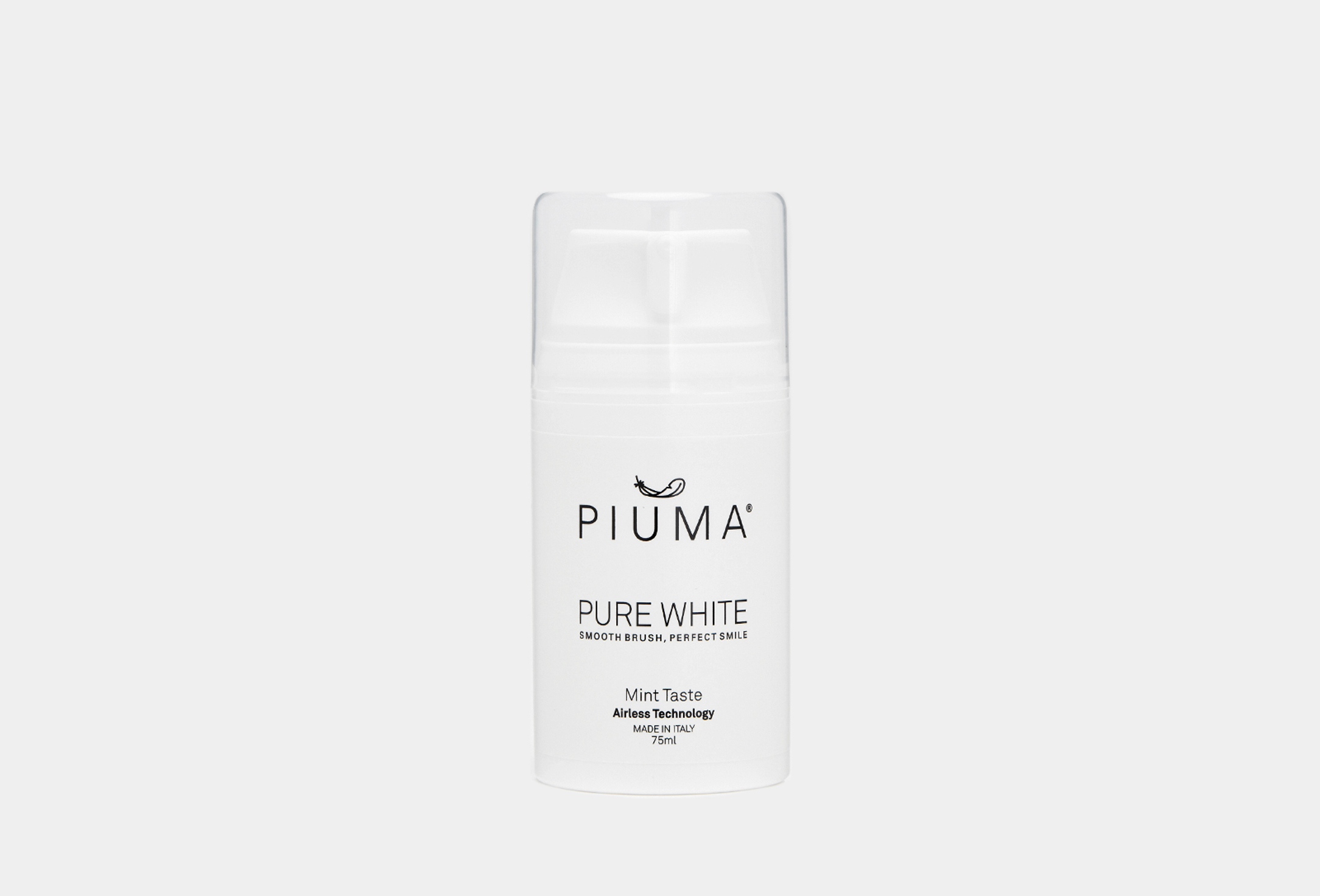 PIUMA Зубная паста PURE WHITE MINT SINGLE 75 мл — купить, цена в