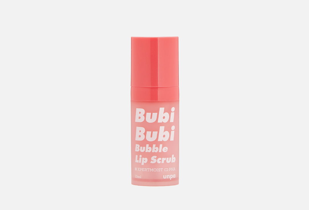 Пенящийся скраб для губ  unpa Bubi Bubi Bubble Lip Scrub 